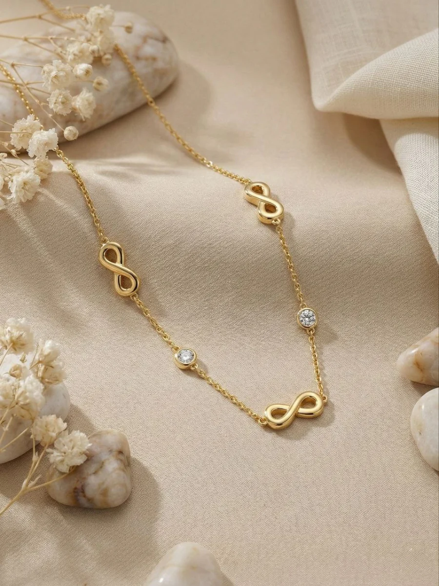 Minimalist_Gold_Plated_Infinity_Chain_Necklace-TheJewelbox-1